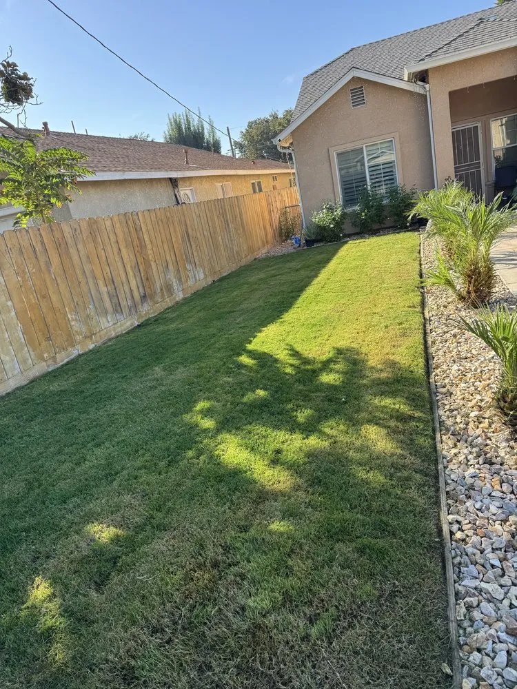 Reliable lawn mowing service with custom design across Ceres, CA - E & M Landscaping