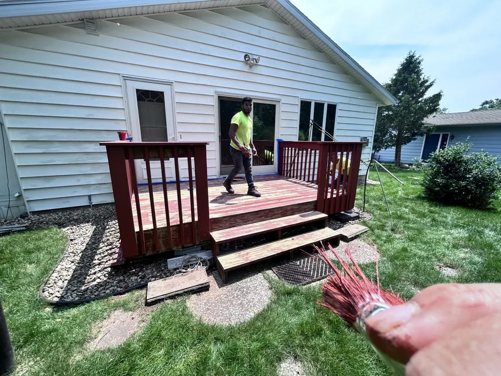 Custom outdoor landscaping in Madison, WI by E & P Landscaping