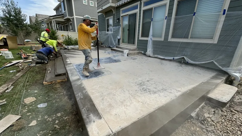 Local garden landscaping for residential properties in Johnstown, CO by E A Construction