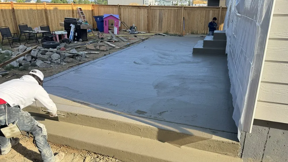 Trusted outdoor landscaping with custom design in Johnstown, CO by E A Construction