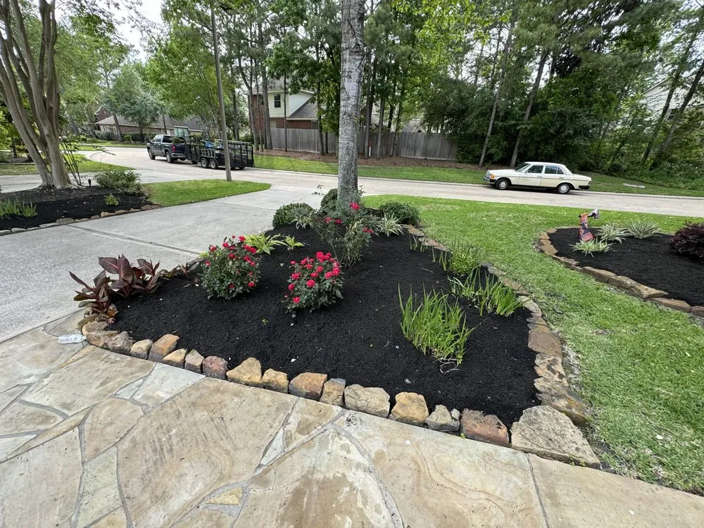 Expert yard maintenance for residential properties across Conroe, TX - E And A Lawn Service