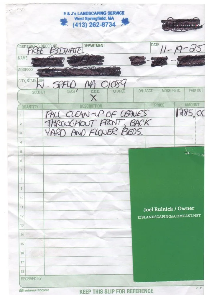 Affordable landscape design in West Springfield, MA - E and J's Landscaping Service