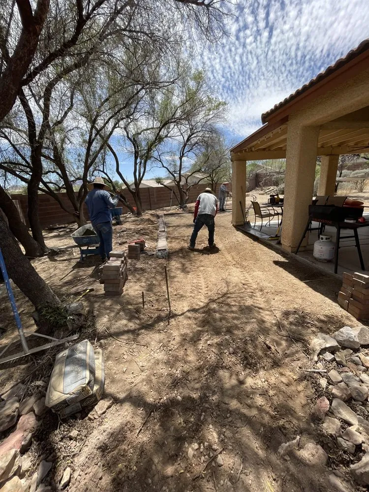 Custom lawn mowing service for residential properties in Pinetop-Lakeside, AZ by E C Landscape & Excavation