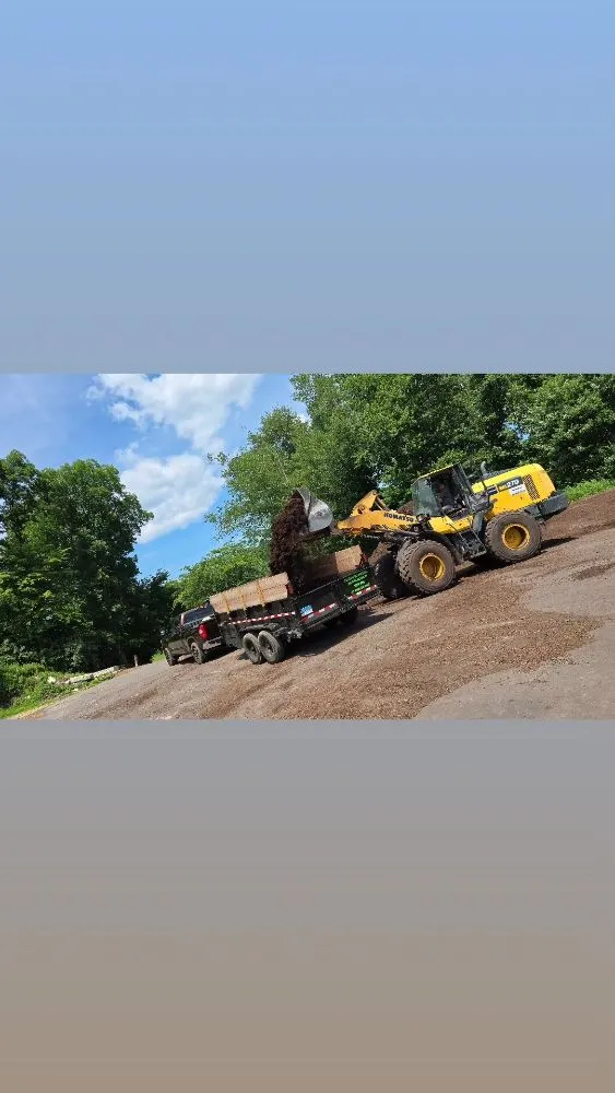 Custom landscape installation in Danbury, CT by E C Landscaping