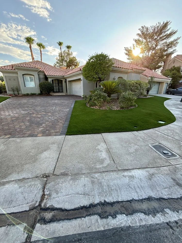 Custom residential landscaping in Enterprise, NV by E &C Outdoor Concepts