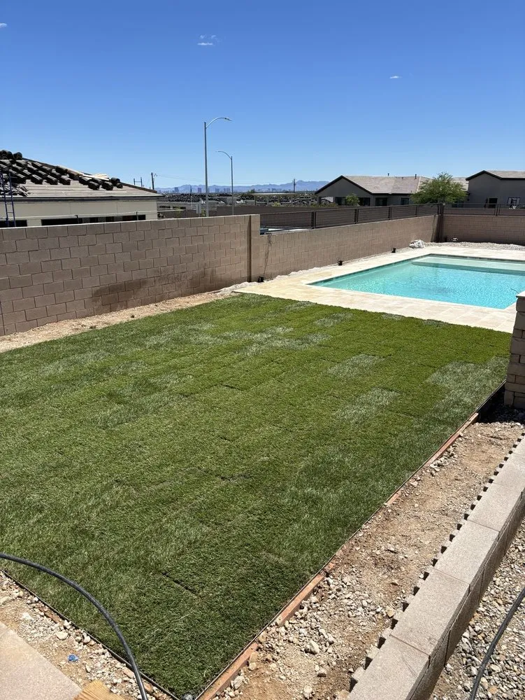 Affordable landscape installation with custom design across Enterprise, NV - E &C Outdoor Concepts