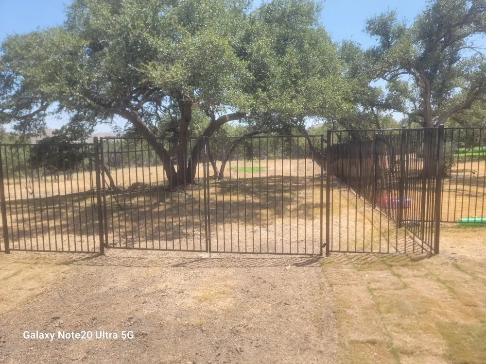 Professional garden landscaping in Georgetown, TX by E C U Fence Service