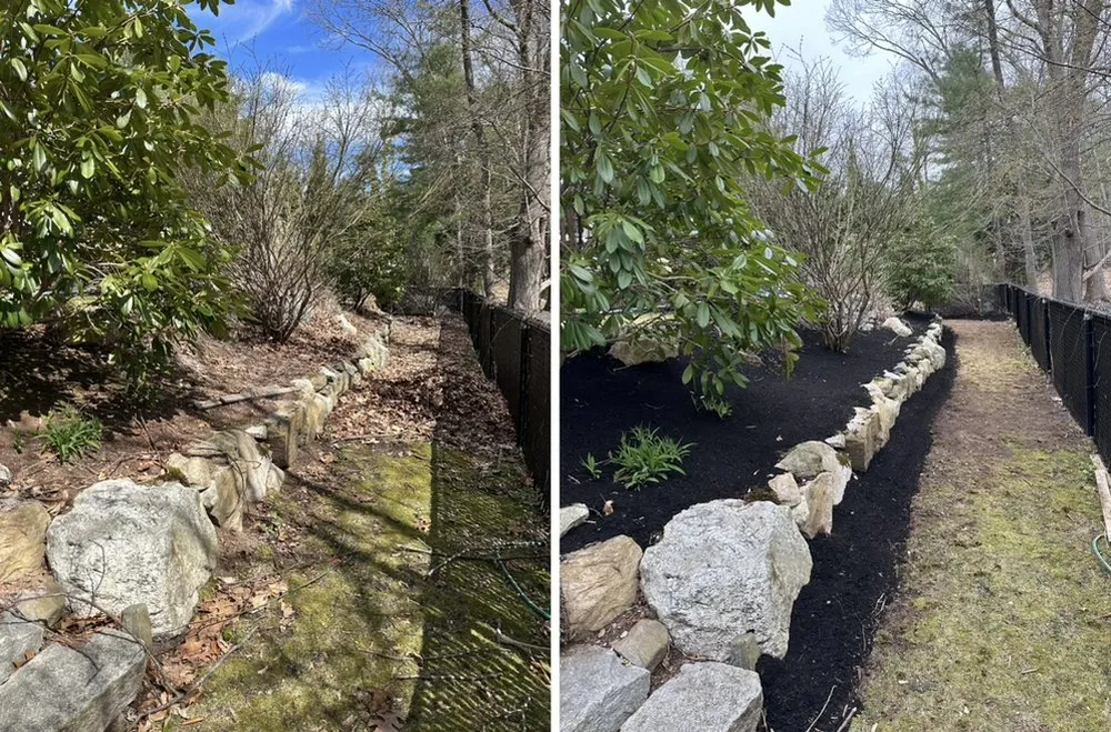 Custom landscape design in Waltham, MA - E. Carias Landscaping & Construction