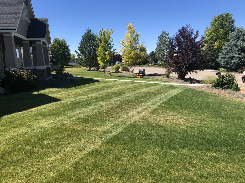 Custom landscape design for residential properties across Caldwell, ID - E-Clips Complete Lawncare