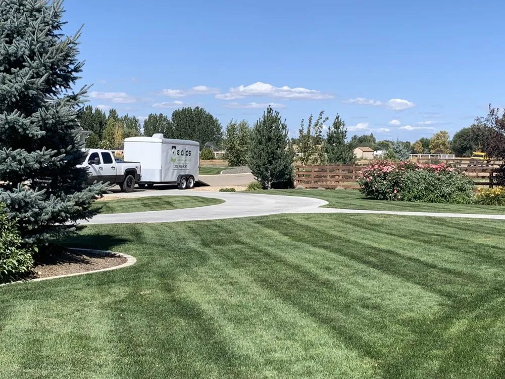 Expert outdoor landscaping for homes in Caldwell, ID by E-Clips Complete Lawncare