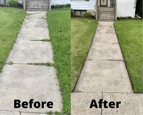 E-Clips Mowing Service Logo