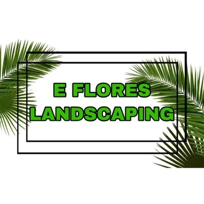 E Flores Landscaping Logo