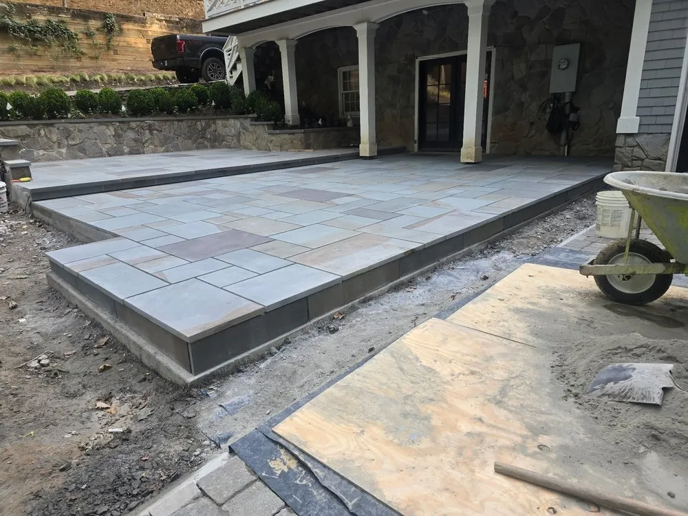 Custom outdoor landscaping in Westminster, MD by E J Landscaping Service