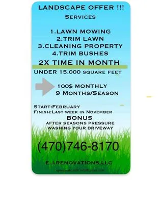 E J Renovations Logo