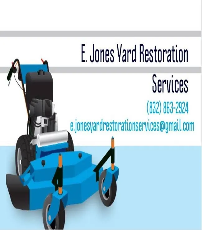 Professional lawn mowing service in Houston, TX - E Jones Yard Restoration Services