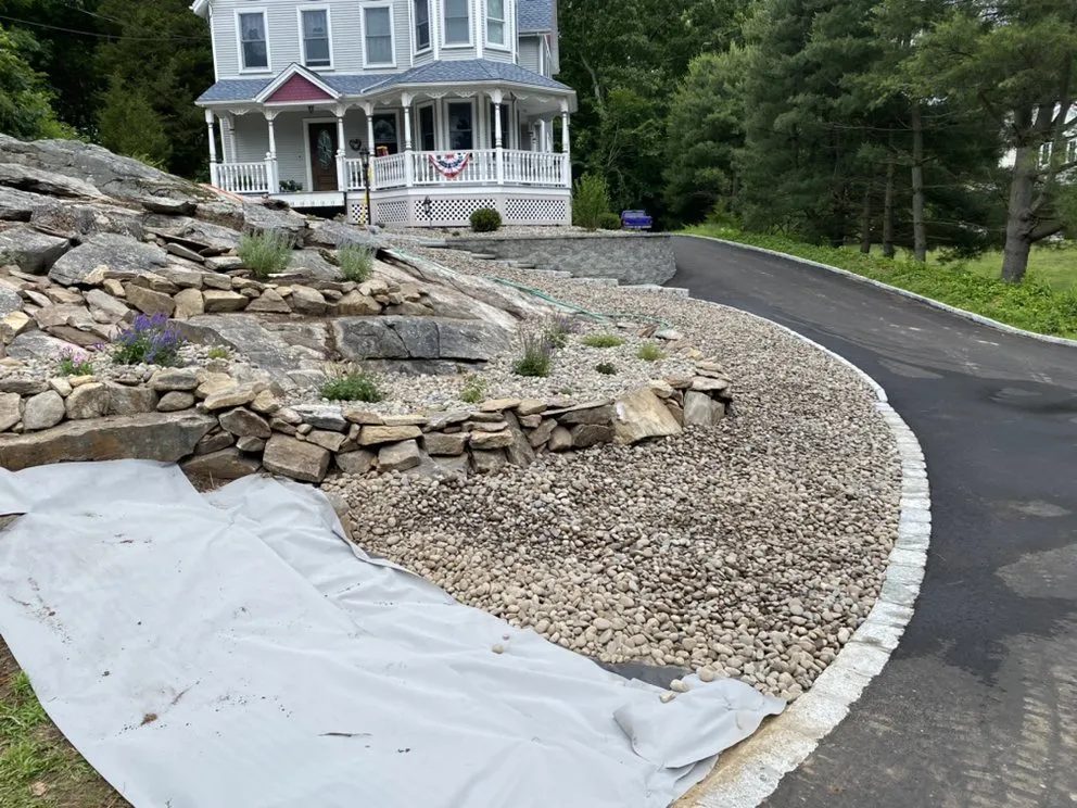 Affordable landscape design for year-round maintenance in Monroe, CT by E L Landscaping Services