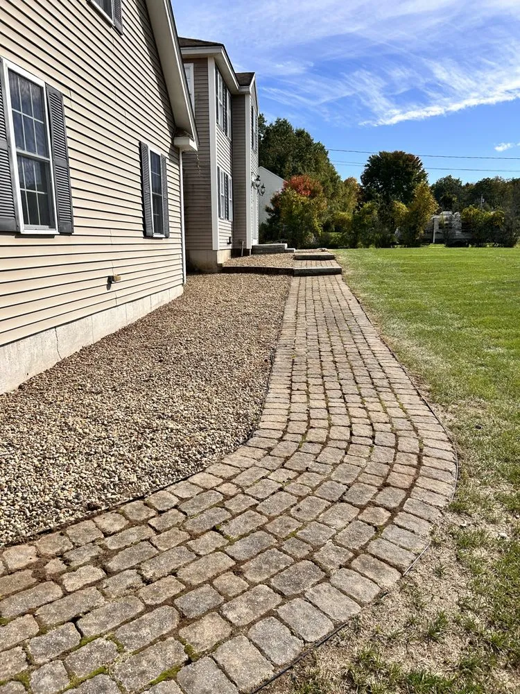 Professional landscape installation for residential properties in Lawrence, MA by E  Landscaping & Construction