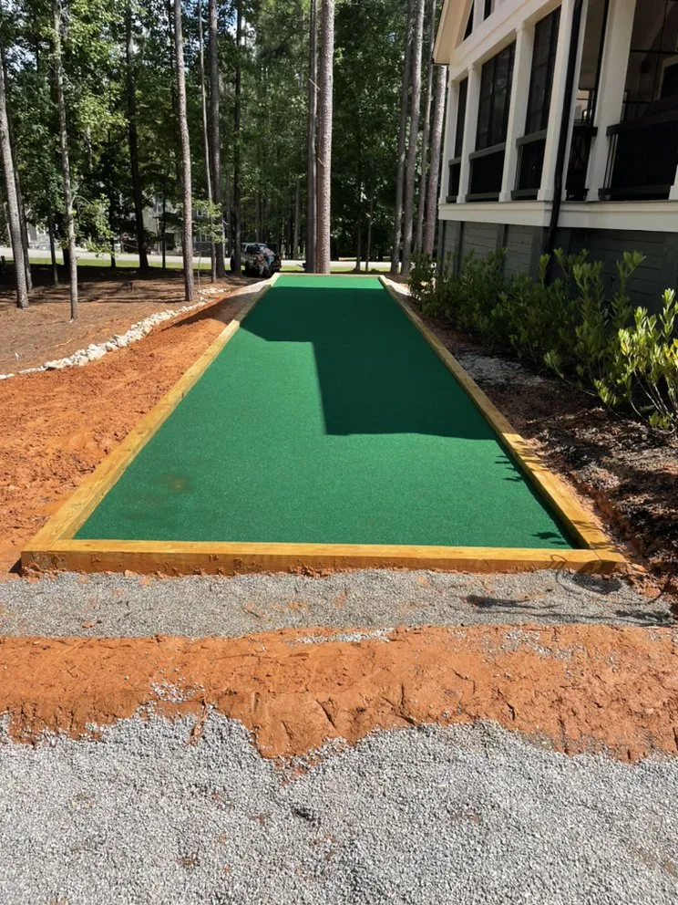 Local garden landscaping in Bishop, GA by E Leveling Grading