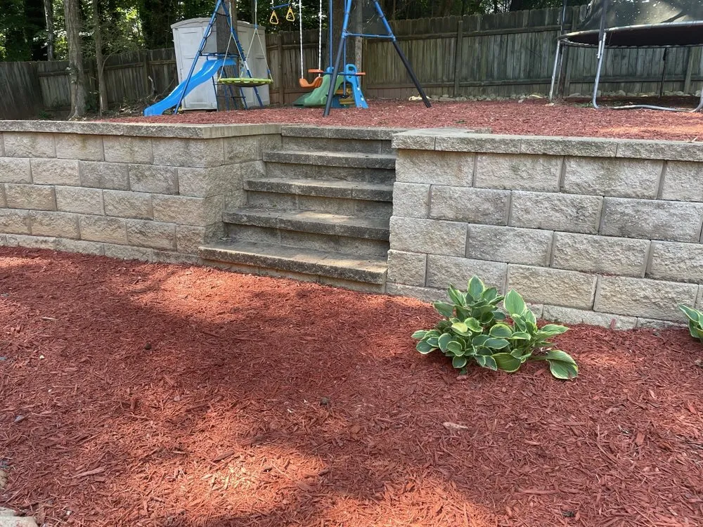 Top-rated lawn mowing service with custom design in Bishop, GA by E Leveling Grading