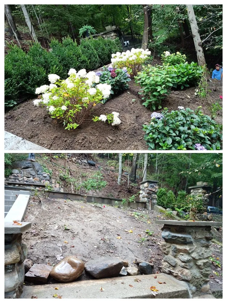 Affordable garden landscaping for year-round maintenance in Briarcliff Manor, NY by E Pani Landscape Service
