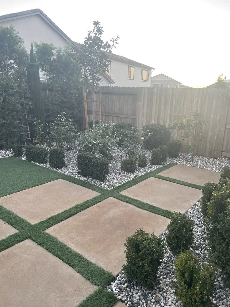 Custom lawn care service with custom design across Herald, CA - E. Perez Landscape