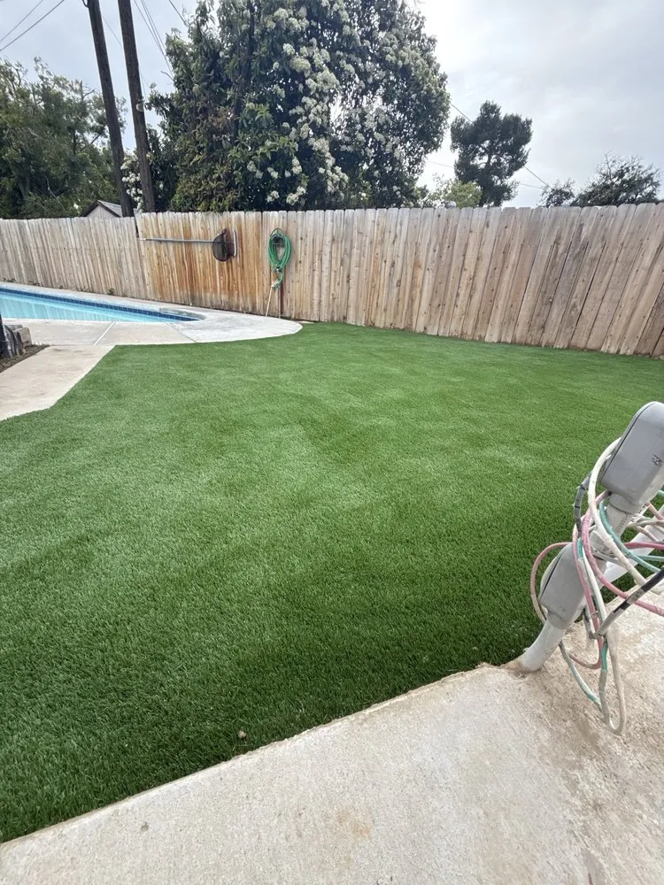 Custom lawn mowing service in Victorville, CA by E R Artificial Grass