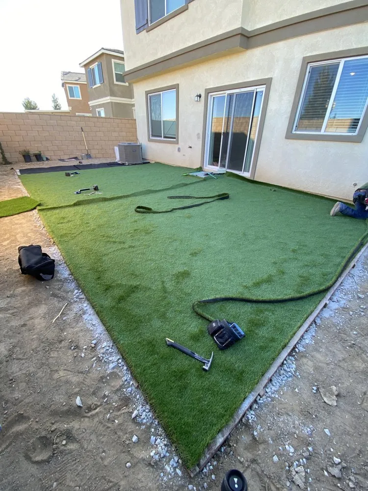 Trusted yard maintenance for beautiful yards in Victorville, CA by E R Artificial Grass