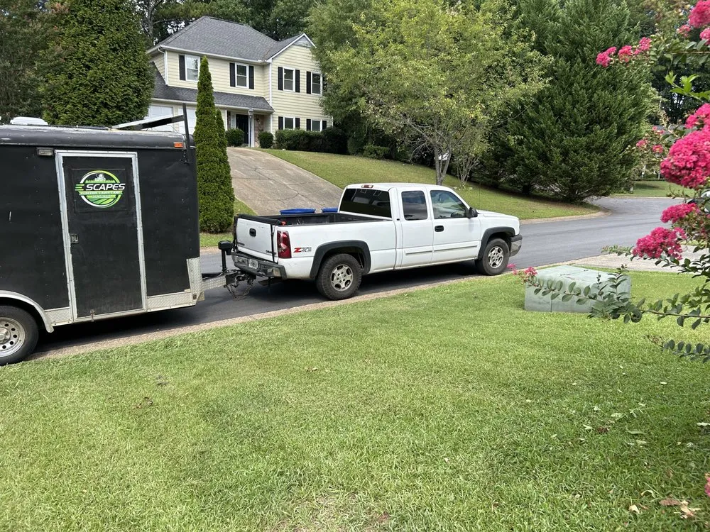 Expert lawn mowing service in Acworth, GA by E-Scapes Electric Lawn Care