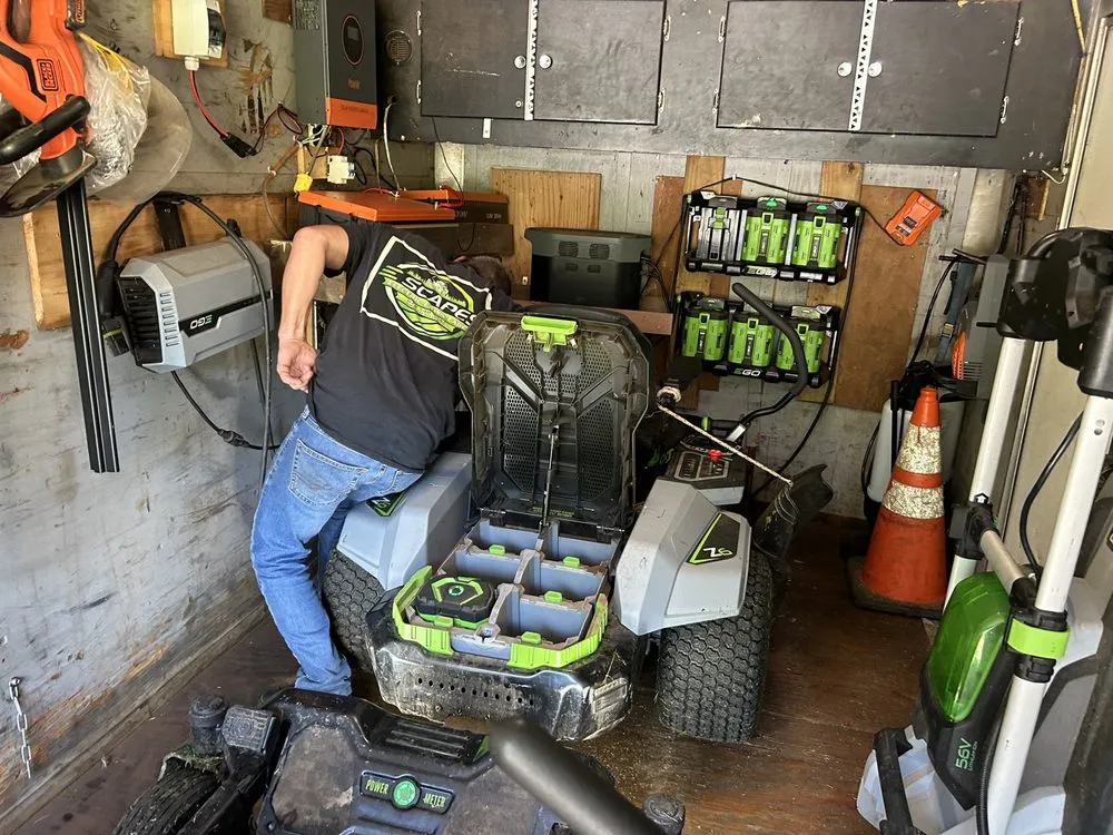 Top-rated outdoor landscaping in Acworth, GA by E-Scapes Electric Lawn Care