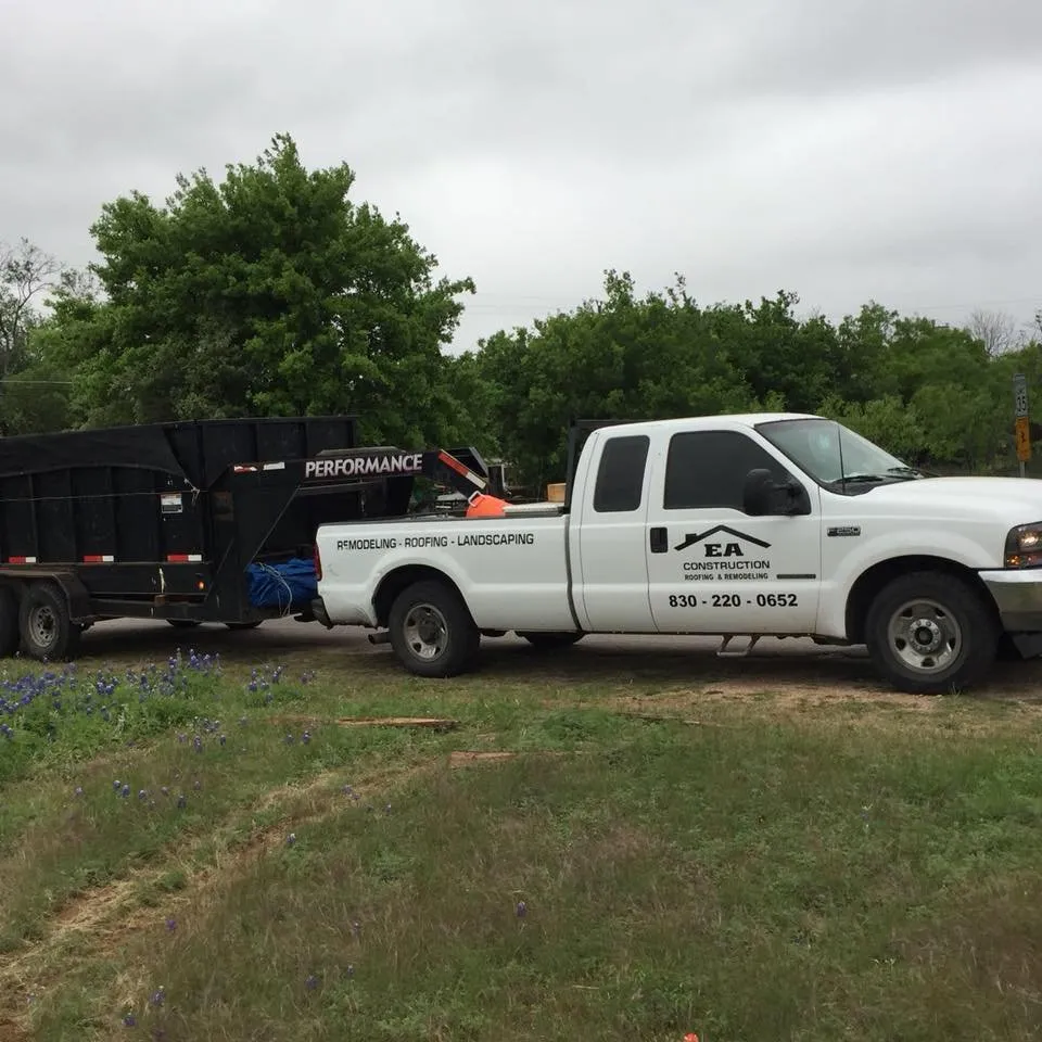Expert yard cleanup service in Burnet, TX - EA Construction Roofing & Remodeling
