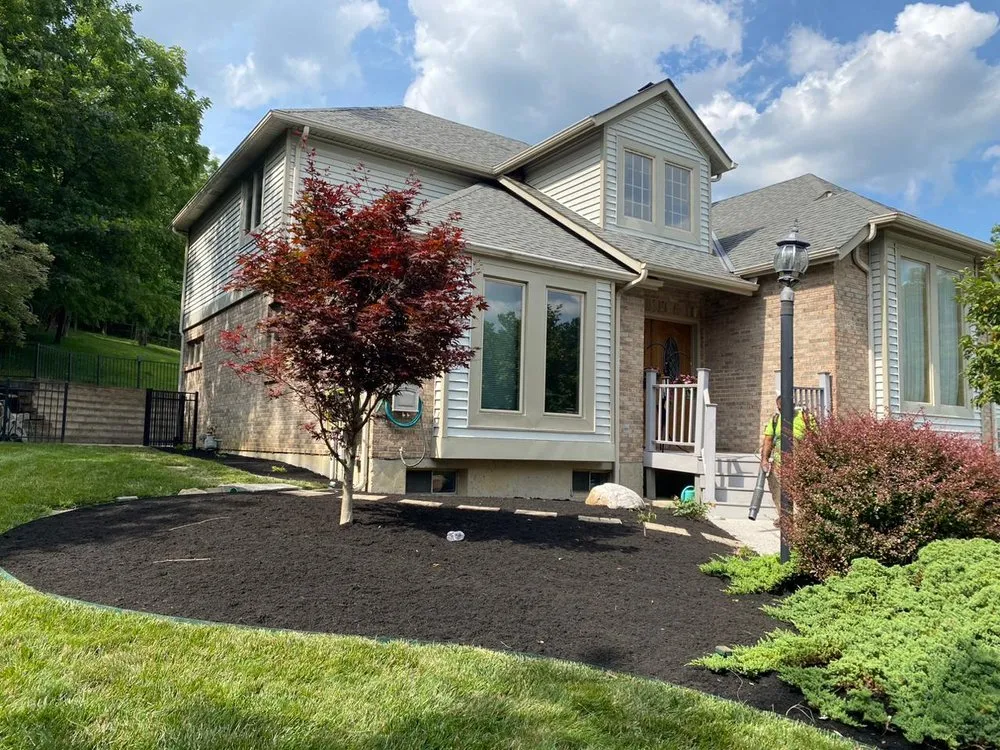 Affordable lawn mowing service for beautiful yards in Hamilton, OH by EA Ideal Solutions