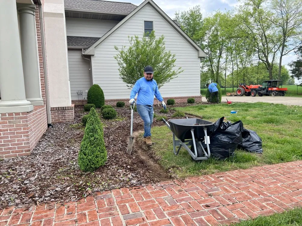 Top-rated garden landscaping for year-round maintenance in Clarksville, TN by E&A Lawn & Landscaping