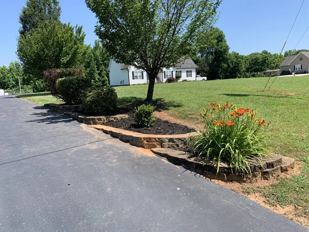 Professional landscape installation for homes across Asheboro, NC - E&A Lawn Works