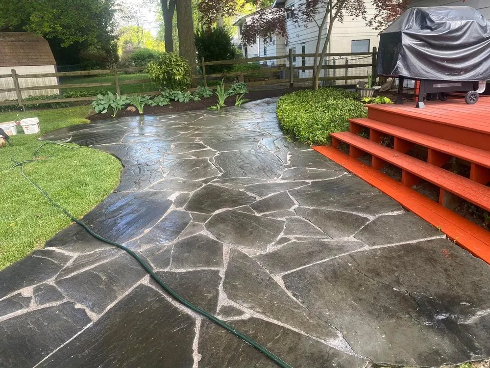 Custom garden landscaping in Wilmington, DE - Eab landscape