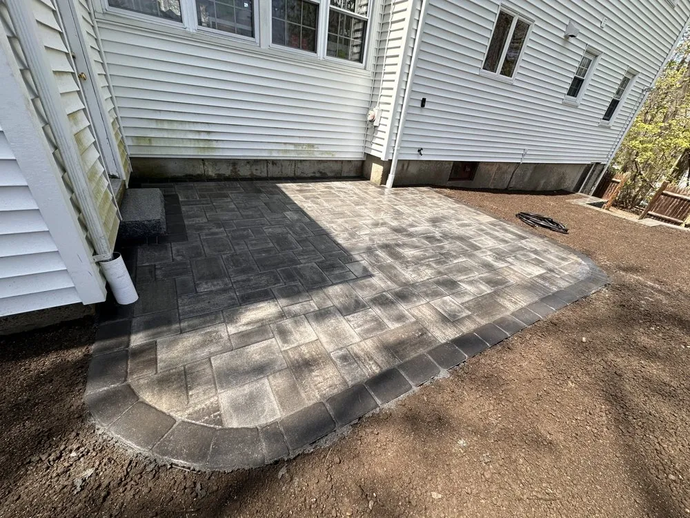 Custom garden landscaping for outdoor upgrades in Lynn, MA by EAC Masonry and landscaping