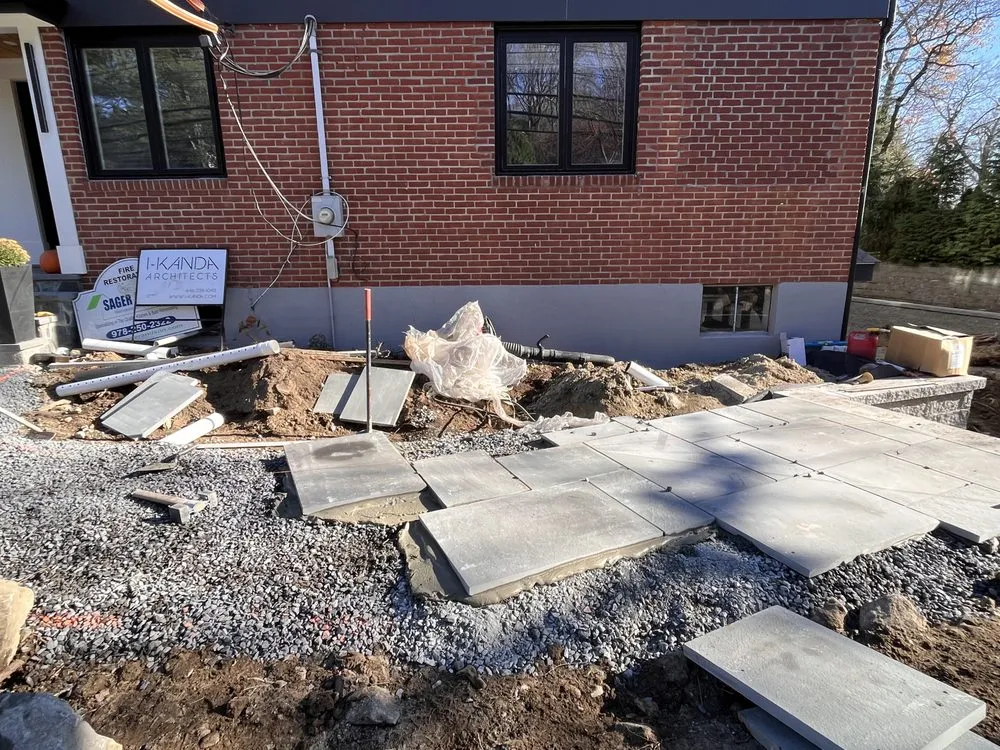 Affordable residential landscaping in Lynn, MA by EAC Masonry and landscaping