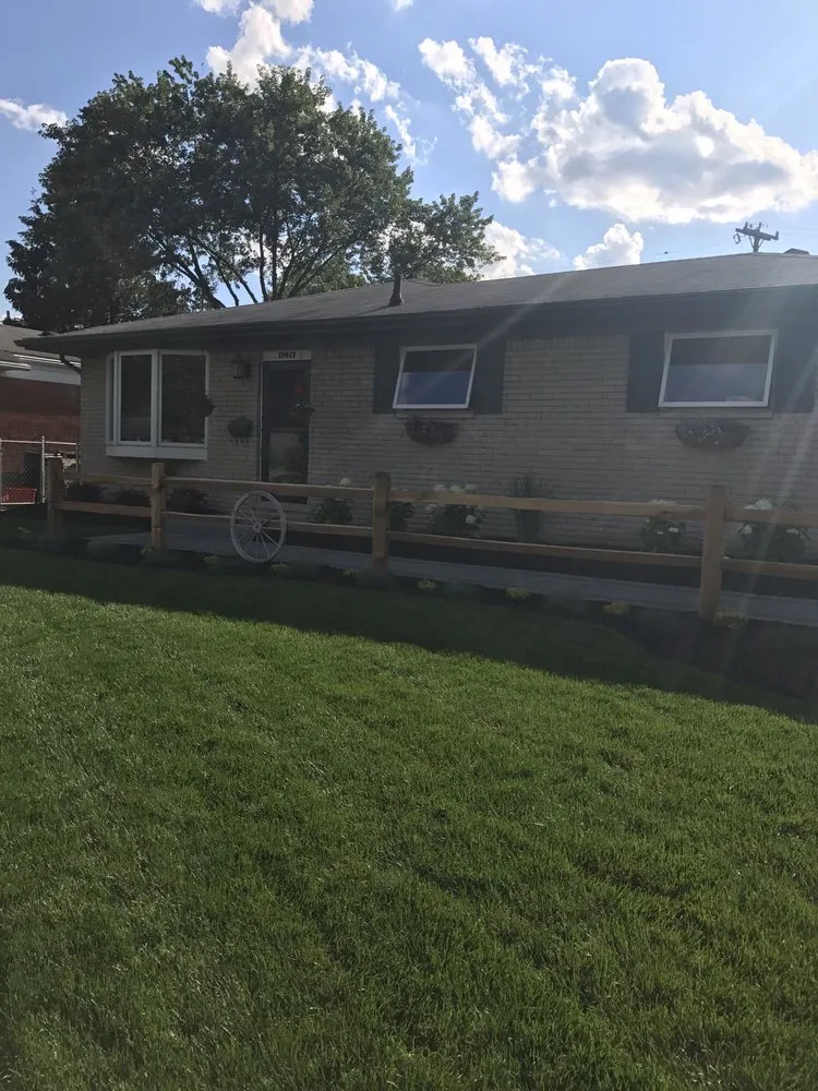 Custom lawn mowing service for homes in Dearborn Heights, MI by Eager Beaver Lawn & Snow