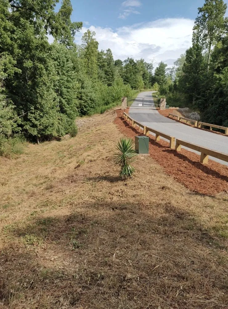 Local outdoor landscaping with custom design across Nebo, NC - Eager Beaver Stump Eaters
