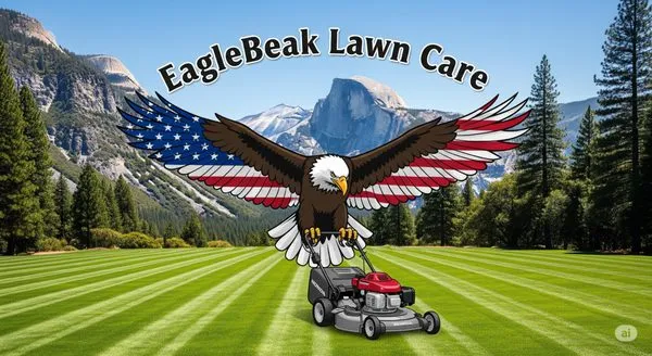 Eagle Beak Lawn Care Logo