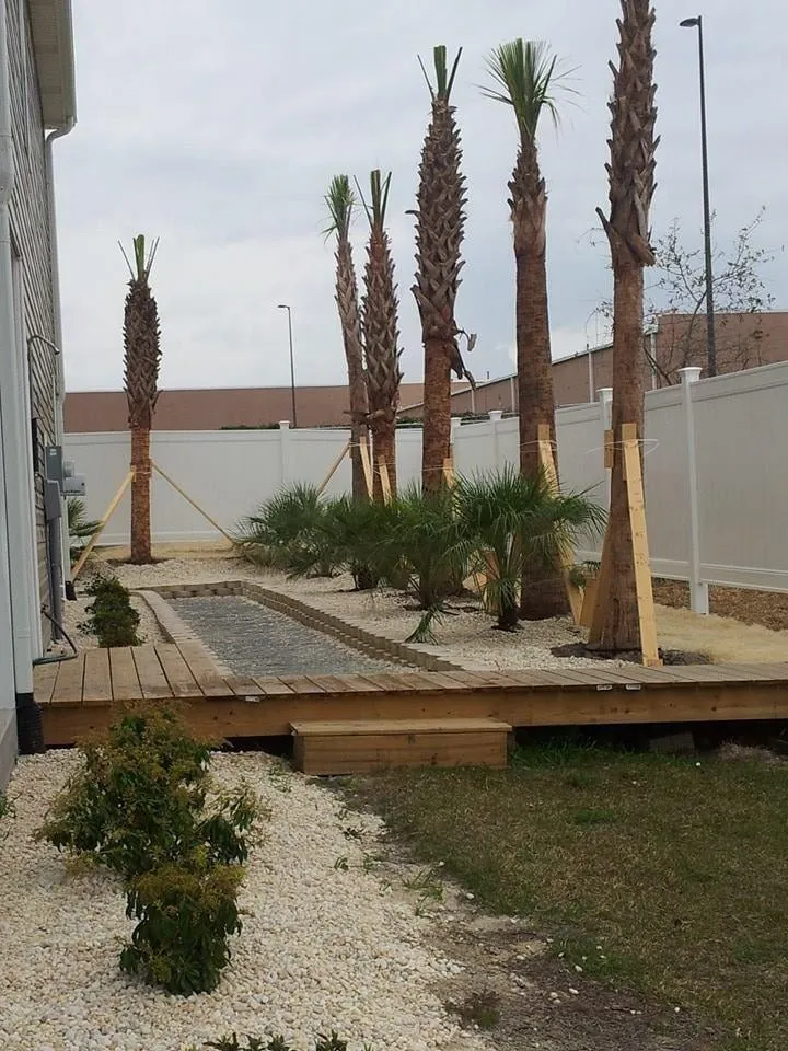 Professional residential landscaping in Myrtle Beach, SC by Eagle Brothers Landscaping