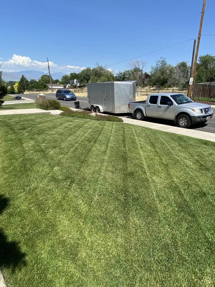 Trusted outdoor landscaping with custom design in Orem, UT by Eagle Brothers