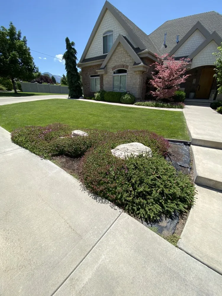 Professional outdoor landscaping in Orem, UT - Eagle Brothers