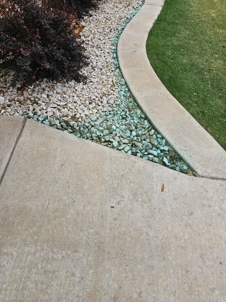 Local landscape installation for residential properties in Lubbock, TX by Eagle Eye Mowing