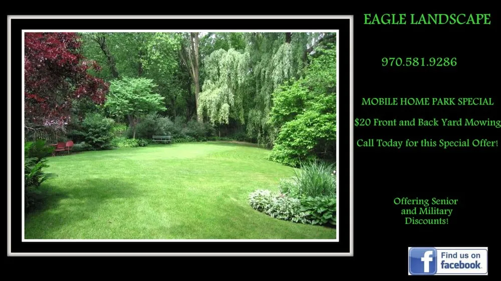 Local lawn mowing service for outdoor upgrades across Loveland, CO - Eagle Landscape