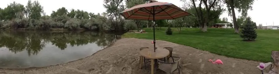 Custom garden landscaping with custom design in Billings, MT by Eagle Landscaping