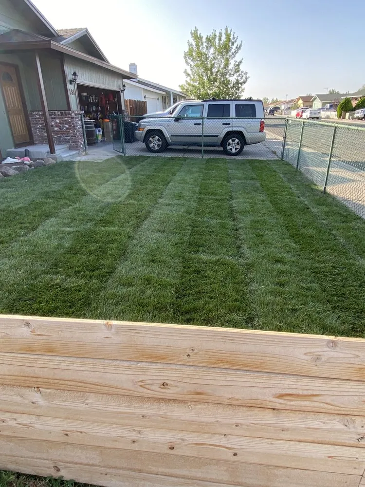 Expert garden landscaping for residential properties in Carson City, NV by Eagle Landscaping
