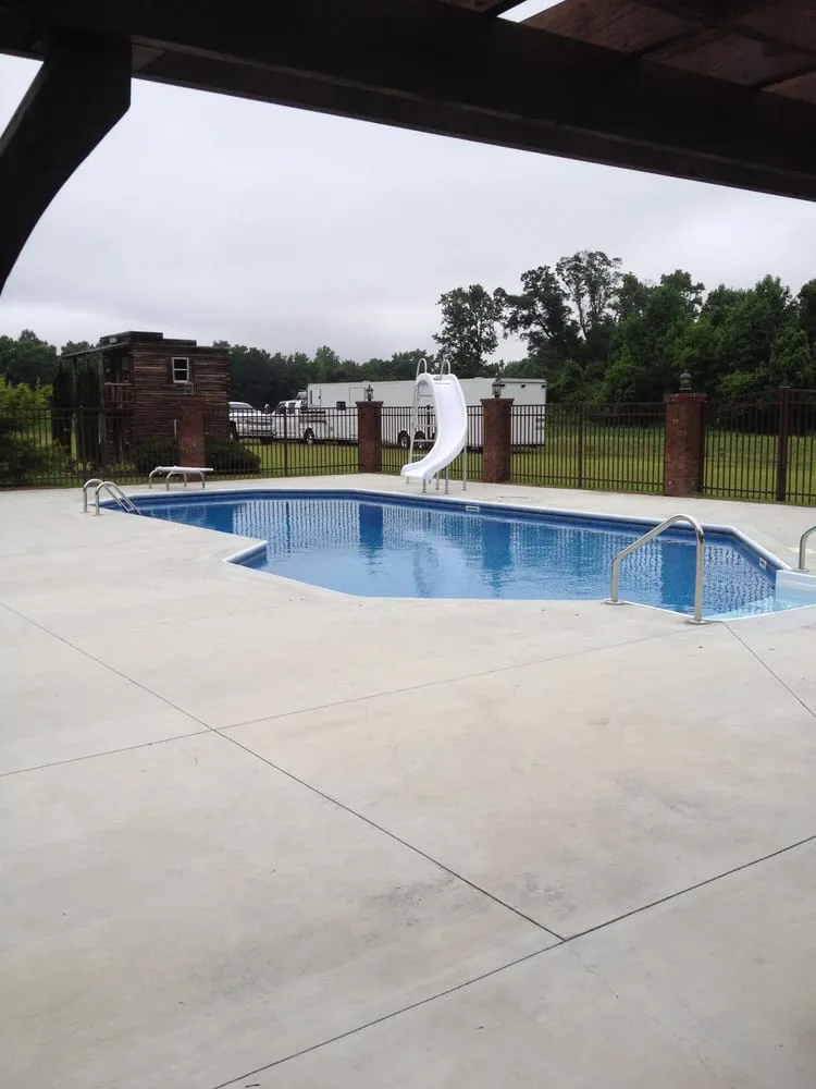 Professional lawn care service in Hubert, NC by Eagle Pools
