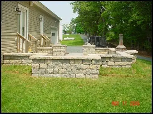 Custom yard cleanup service in Stafford, VA by Eagles Hardscape