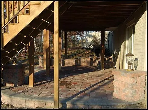 Local residential landscaping in Stafford, VA by Eagles Hardscape