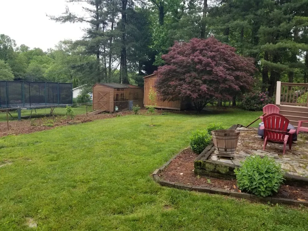 Local landscape installation for residential properties in Asheville, NC by Eagles Pro Landscaping & More